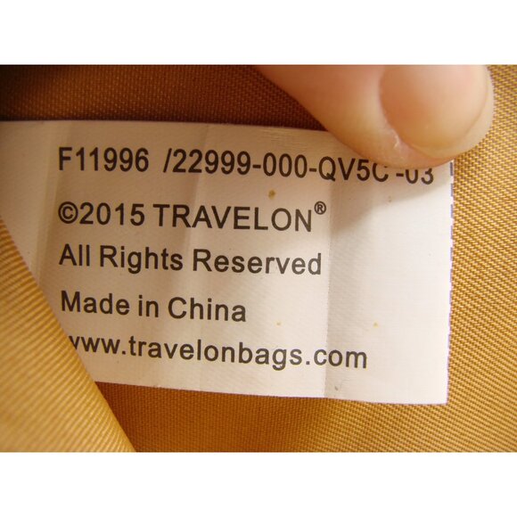 Travelon Black Wallet Wristlet Safe ID RFID Blocking Full Zip Around Closure - Picture 7 of 11